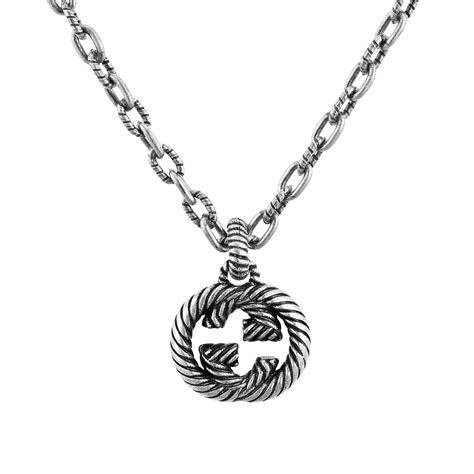 interlocking woc gucci|Gucci interlocking g necklace.